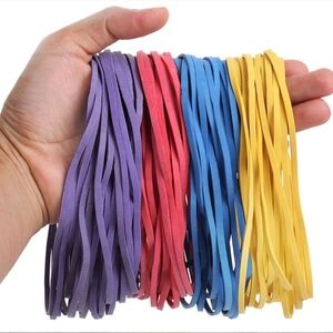 Mr. Pen- Large Assorted Color Rubber Bands,‎ 120 Pack, Giant Elastics for Office